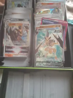 100 Pokemon Cards Bulk Lot Unsorted | Holos, More Common, Uncommon, Rare, IR - Image 1