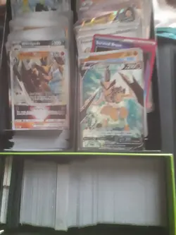 100 Pokemon Cards Bulk Lot Unsorted | Holos, More Common, Uncommon, Rare, IR - Image 3