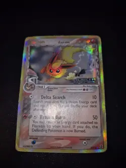 Pokemon - Flareon Ex Delta Species 5/113 - Reverse Holo Stamped - Eng - Image 1