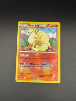 Pokemon Ninetales Reverse Holo Rare XY - Primal Clash 21/160 NM - Image 1