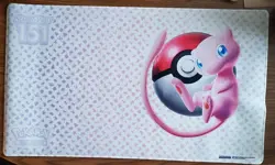Pokemon Scarlet & Violet 151 - Rubber Playmat - Mew Lightly Used/LN - Image 1