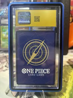 One Piece TCG- CGC Pristine 10 - Monkey.D.Luffy (TR)(SR) OP07-109 “Two Legends” - Image 3