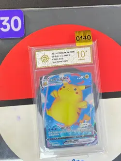 Pokemon Card 2023 S-Chinese surfing Pikachu csDC 022/024 Grade10 - Image 1