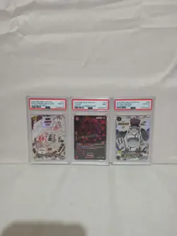 My Era...Begins!! (Alternate Art) OP09-096 Psa 10. Lot Of 3 Graded Cards - Image 1