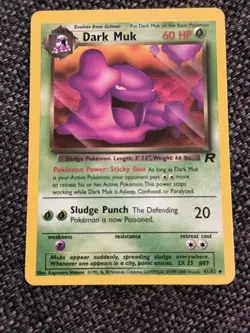 Dark Muk - 41/82 - Uncommon - Team Rocket - Pokemon Card - Image 1