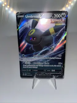 Pokemon TCG Umbreon v SWSH203 Black Star Promo Card NM Condition - Image 2