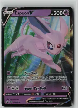 Espeon V Promo SWSH: Sword & Shield Promo Cards SWSH201 NM - Image 1