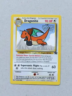 Pokemon Card - Dragonite (Movie Promo) - 5 WoTC Black Star Promo- - Image 1