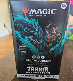 NEW Magic The Gathering MTG "Tarkir Dragonstorm" Sultai Arisen Commander Deck - Image 1