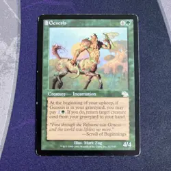 MTG Genesis Judgment Regular PLAYED - Image 1