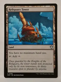 MTG Reliquary Tower x1 Commander Secrets of Strix...Regular NM/PFresh! - Image 1