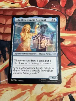 MTG Lyla, Holographic Assistant #0007 Marvel's Spider-Man: Eternal-Legal - Image 1