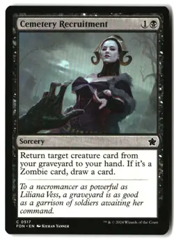 MTG Cemetery Recruitment [FDN - 517] LP 5-35 - Image 1