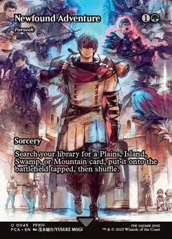 MTG Farseek Borderless Full Art ** Final Fantasy: Through the Ages ** English - Image 1