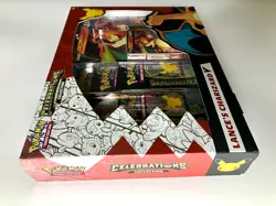 Pokemon TCG Celebrations 25th Anniversary Collection Lance's Charizard V Box 820650101625 - Image 4
