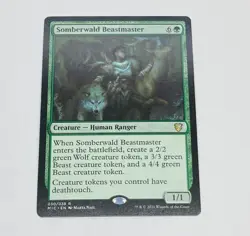Somberwald Beastmaster 030/038 Magic The Gathering Trading Card MTG Tc7 - Image 1