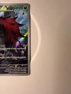 Zoroark - 143/086 - SV: White Flare (WHT) Illustration Rare - Pokemon TCG - NM - Image 2