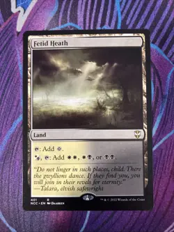 Fetid Heath (NM) Commander: Streets of New Capenna MTG - Image 1