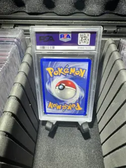 2001 POKEMON GAME MOVIE POKEMON 3 MOVIE PROMO #34 ENTEI-REVERSE FOIL PSA 7 - Image 3