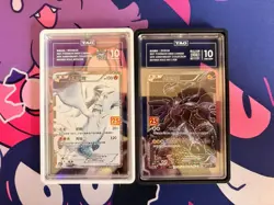 2021 Pokemon SWSH Chinese TAG Reshiram & Zekrom 25th Anniversary TAG 10 - Image 1