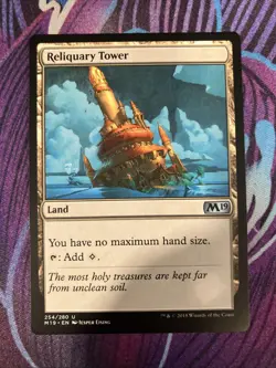 Reliquary Tower (NM) Core Set 2019 MTG - Image 1