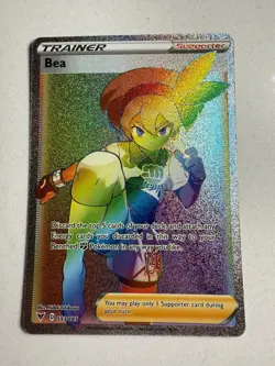 Pokemon TCG SWSH Vivid Voltage - Rainbow Secret Rare Bea 193/185 - Image 1