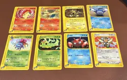 x8 Pokemon TCG E-Reader Lot Expedition LP/NM (Cyndaquil, Quilava, etc) - Image 1