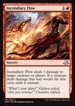 Incendiary Flow - Light Play MTG Eldritch Moon - Image 1