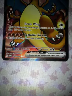 Pokemon Charizard ex 183/165 Sv: Scarlet & Violet 151 Full Art Holo - Image 3
