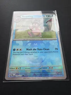 Pokemon TCG - S&V - Prismatic Evolutions - Slowking - 019/131 - Masterball Holo - Image 2