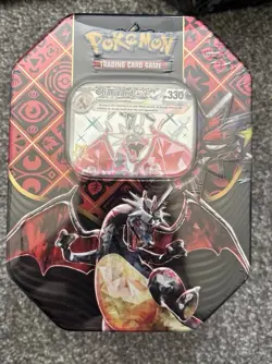 Pokemon TCG Paldean Fates Charizard EX Tin New & Sealed✅ - Image 1