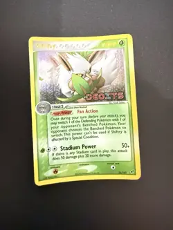 Pokemon Ex Deoxys Shiftry 25/107 Rare Reverse Holo - MP - Image 3