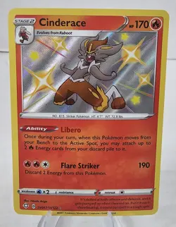 Pokemon Shining Fates Raboot, Scorbunny & Cinderace Lot Of 3 - Image 3