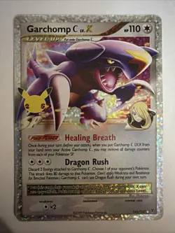 GARCHOMP C 2021 POKEMON CELEBRATIONS CLASSIC COLLECTION RARE 145/147 - Image 1