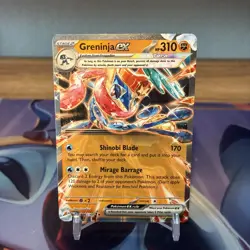 Pokemon - Greninja EX 106/167 - Double Rare Holo - SV06 Twilight Masquerade - Image 1