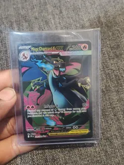 Pokemon Mega Charizard X ex Phantasmal Flames 109/094 Ultra Rare Holo 360 HP EN - Image 1