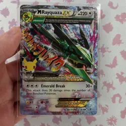 Pokemon M Rayquaza EX 76/108 Celebrations Classic Full Art Holo Eng - Image 3