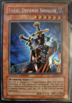 Yu-Gi-Oh! Total Defense Shogun, CT1-EN001, Secret Rare, Limited Edition - Image 1