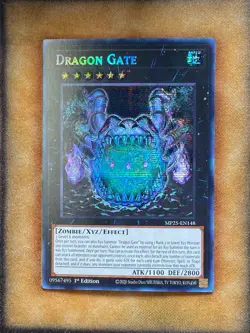 Yugioh Dragon Gate MP25-EN148 Secret Rare 1st Ed NM - Image 1