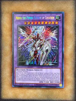 Yugioh Nerva the Power Patron of Creation DUAD-EN033 Secret Rare 1st Ed NM - Image 1