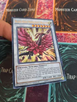 Yugioh Black Rose Moonlight Dragon YF07-EN001 Ultra Rare Limited Near Mint - Image 2