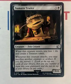 Namazu Trader C 0107 - Final Fantasy MTG Magic The Gathering (Regular) - Image 1