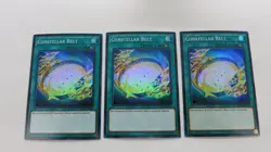3x CONSTELLAR BELT 1ST EDITION SPWA-EN051 SUPER RARE YUGIOH NM / UNPLAYED - Image 1