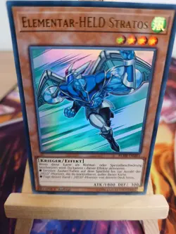 Elementar-Held Stratos BLHR-DE061 Ultra-Rare DE NM YUGIOH - Image 1
