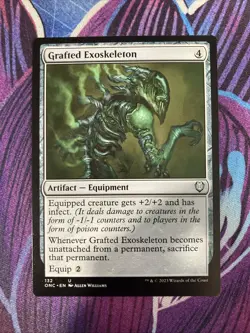 Grafted Exoskeleton (NM) Commander: Phyrexia: All Will Be One MTG - Image 1