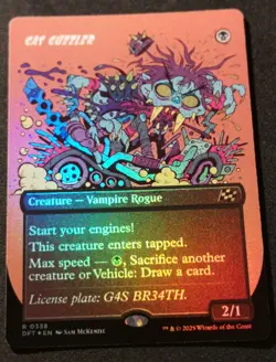Gas Guzzler - Foil - Borderless - DFT - MTG - EN - NM - 0338 - Image 1