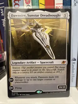 MTG - Dawnsire, Sunstar Dreadnought - M 0238 - Edge of Eternities Non Foil - Image 1