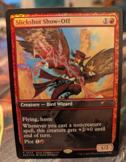 Slickshot Show-Off MTG Store Championship SCH Foil Top 8 Promo - Image 1