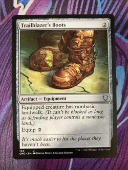 Trailblazer's Boots (LP) Phyrexia: All Will Be One Commander MTG - Image 1