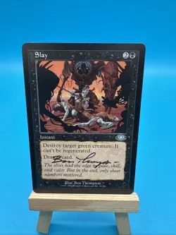 MTG Slay Planeshift Artist Proof and Signature Signed Thompson - Image 1